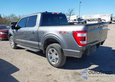 2022 Ford F-150 Lariat из США, поврежденный, VIN 1FTFW1E55NFC37655